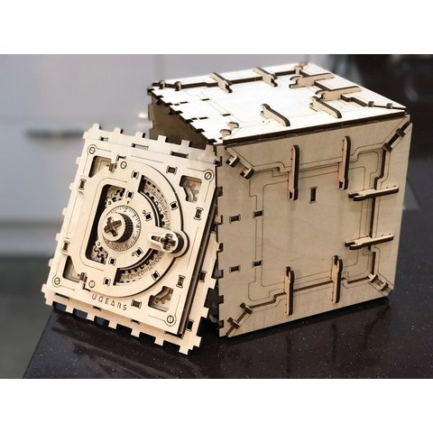 Механический 3D-пазл UGEARS Сейф Превью 4