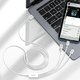 USB кабель Baseus Superior, USB тип-C, USB тип-A, micro-USB тип-B, Lightning, 150 см, 3,5 А, білий, силіконовий, 3 в 1, #CAMLTYS-02 Прев'ю 1