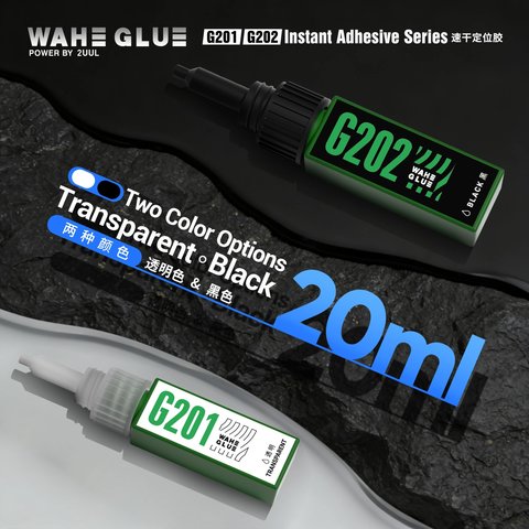 Glue 2UUL G201, (transparent, quick drying, for gluing back covers, for display frames, 20 ml, 20-50s) Preview 4