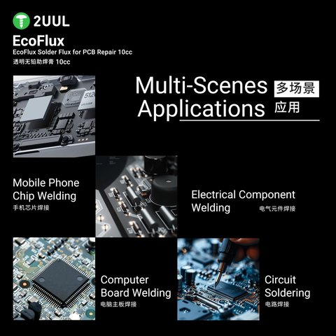 Flux Paste 2UUL SC11, (lead-free, 10 ml, (PCB)) Preview 7