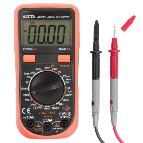 Digital Multimeter Accta AT-205 Preview 7