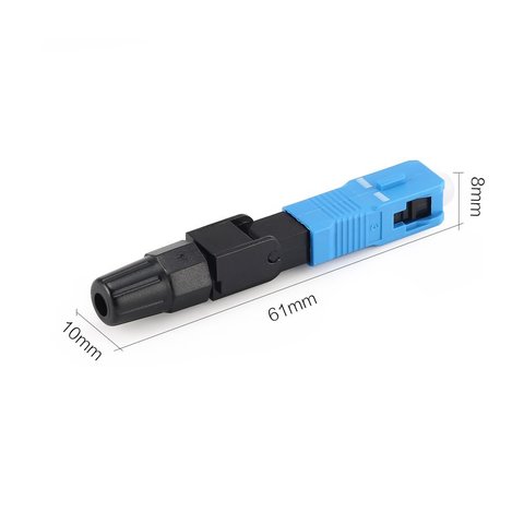 SC/UPC Fiber Optic Connector, 10 pcs/pack - GsmServer