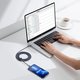 USB кабель Baseus Crystal Shine Series, USB тип-C, Lightning, 200 см, 20 Вт, черный, #CAJY000301 Превью 3