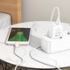 Adaptador de red Hoco C98A, 18 W, Quick Charge, blanco, 1 puerto, #6931474766854 Vista previa  1