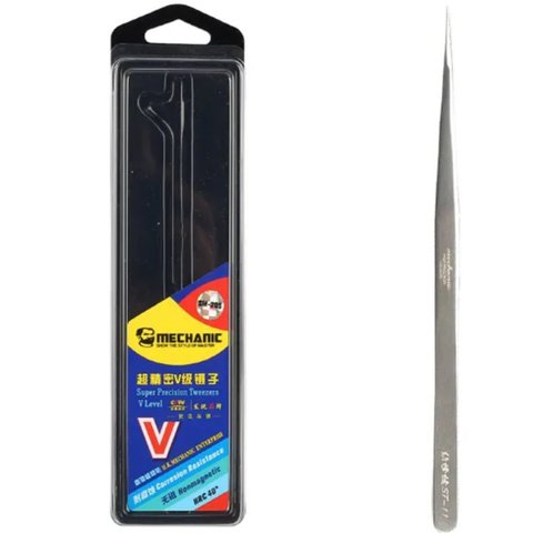 Pinzas para smd Mechanic ST-11, recta, 140 mm, high precision Vista previa  1