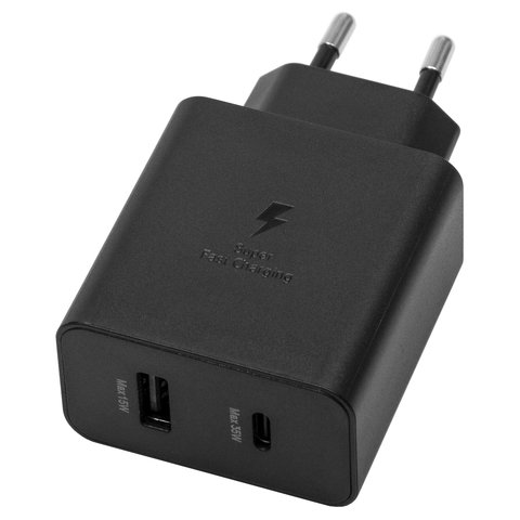 Adaptador de red EP-TA220, 35 W, Power Delivery (PD), negro, 2 puertos, service pack box Vista previa  1