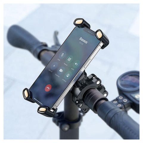 Soporte Baseus Quick to take cycling, de bicicleta, negro, #SUQX-01 Vista previa  3