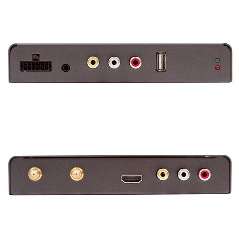 Автомобильный цифровой тюнер DVB-T2 HEVC с видеовходом Превью 2