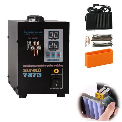 Апарат точкового зварювання SUNKKO 737G, 800 А Прев'ю 1