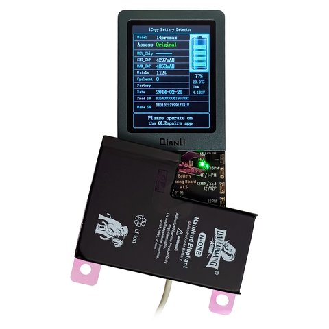 Аккумулятор Da Luxiang для Apple iPhone 14 Pro Max, Li-ion, 3.86 В, 4860 мАч, повышенная ёмкость, original IC Превью 1