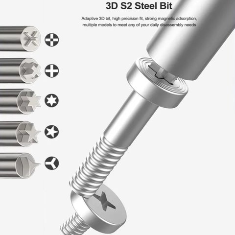 Отвертка трехлепестковая (Tri-Wing) RELIFE RL-726 3D/Y0.6, Tri-Point Превью 5