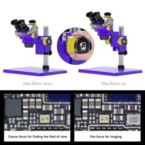 Микроскоп Mechanic MIC3-B11, тринокулярный, 7-50X Превью 5