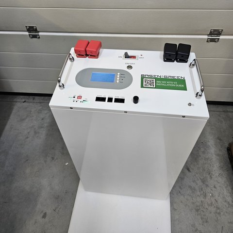 Акумулятор Basen 48V Diy Battery Kits, LiFePO4, 51,2 B, 314 Aг, 16 кВт, bluetooth Прев'ю 1