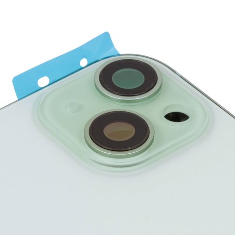 Корпус для iPhone 15 Plus, зеленый, с держателем SIM-карты, с боковыми кнопками, Original (PRC), EU version Превью 1