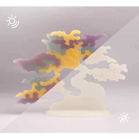 Филамент для 3D-принтера eSUN PLA-UV Color Change Fuchsia, 1 кг Превью 5